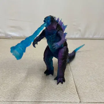 고질라 피규어 파란 방사능 이펙트 포함
