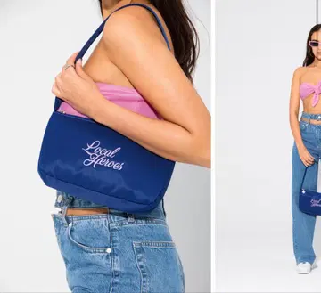 [ 새상품급 레어 ] Local Heroes 숄더백 파랑