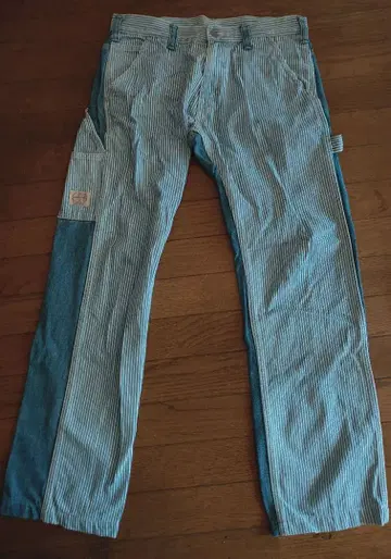 KOJIMA GENES 34인치 스트라이프 오버롤