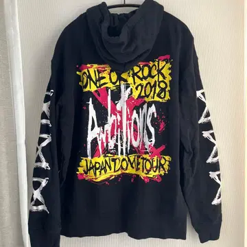 ONE OK ROCK 원오크 Ambitions 후드티 L 사이즈