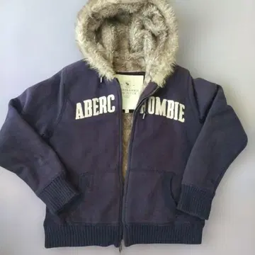 Abercrombie & Fitch 더블 지퍼 퍼 후드티