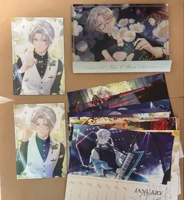 미정사건부 모리츠키 레이 아크릴 블록 아크릴 스탠드 엽서 달력