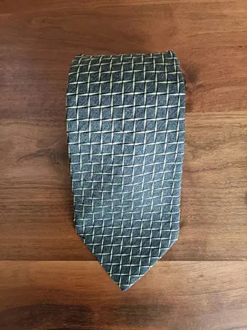 Ermenegildo Zegna 체크 패턴 넥타이