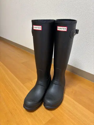 HUNTER 블랙 장화