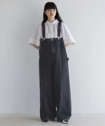 lowrysfarm yuw 멀티 웨이 데님 팬츠