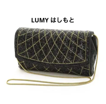 LUMY 숄더백 파티 백 비즈 백 빈티지