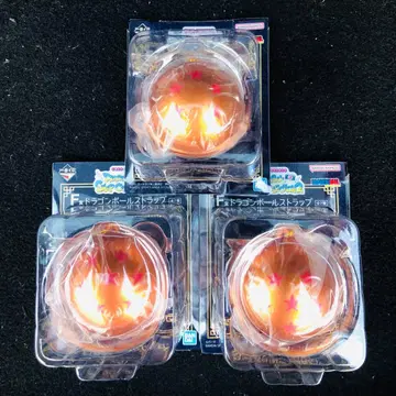 제일복권 드래곤볼 F상 드래곤볼 스트랩 3종 세트