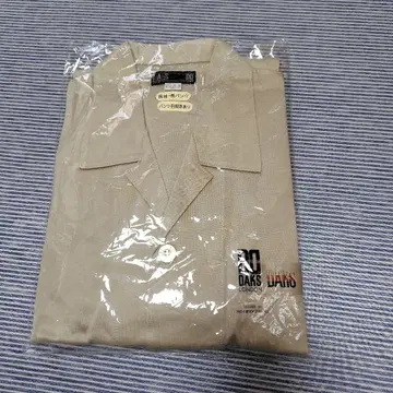 미사용 새상품 닥스 DAKS 남성용 파자마 긴팔 MA 베이지