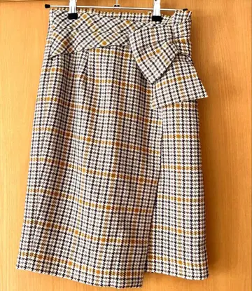 저스길리티 JUSGLITTY 리본 스커트 새상품급