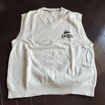 라코스테 클래식 V넥 니트 베스트