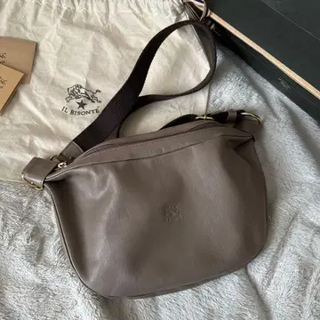 IL BISONTE 숄더백 그레이
