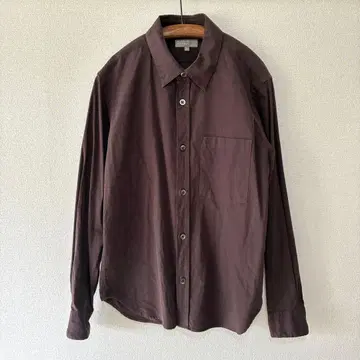 MARGARET HOWELL MATT COTTON TWILL SHIRT