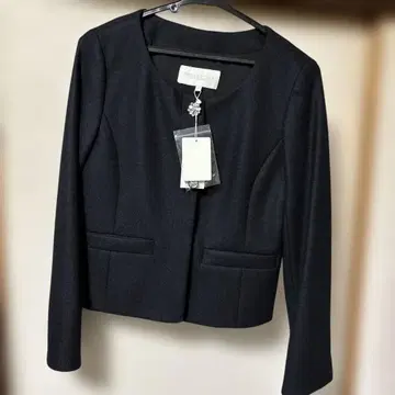 PROPORTION 노카라 자켓 사이즈 3 블랙