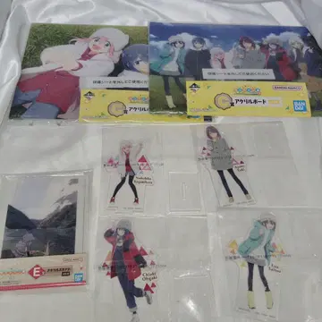 제일복권  아크릴 보드 2종 아크릴 스탠드 5종 내부 가방 미개봉품