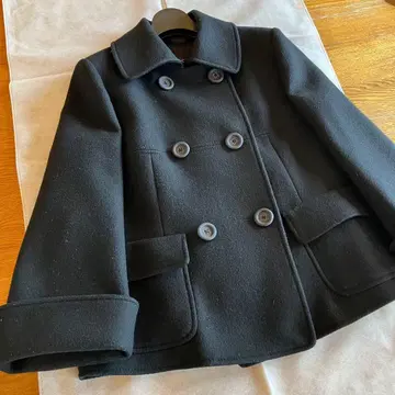 에포카 숏 코트 블랙