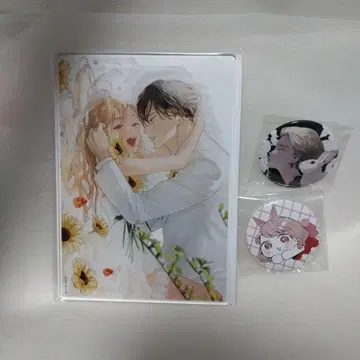 블랙 변호사의 치정 아크릴 스탠드 캔 배지 스미