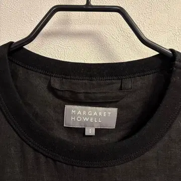 MARGARET HOWELL 블랙 반팔 T셔츠 사이즈 1