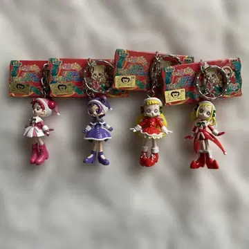 초레어 코스프레 오자마녀 도레미 아크릴 키링 4개 세트