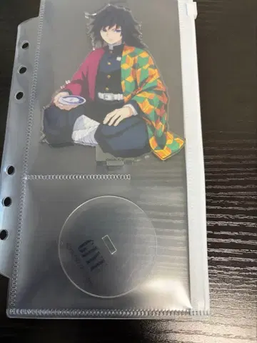 귀멸의 칼날 팝업 스토어 로프트 단란 빅 아크릴 스탠드 토미오카 기유