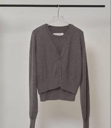 todayful 2set Useful Knit 그레이