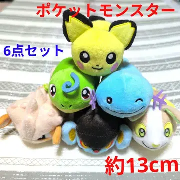 N487 중고 포켓몬 테니노루 코로린 프렌즈 6점 세트