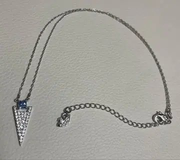 Swarovski 삼각형 펜던트 목걸이 남녀용