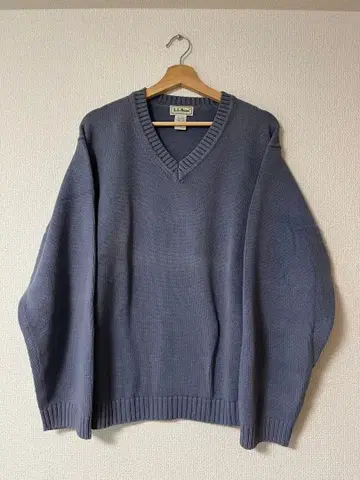 L.L.Bean cotton knit sweater