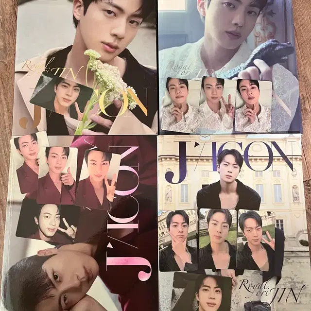 급처) 방탄소년단 BTS 김석진 진 디아이콘 잡지 풀세트