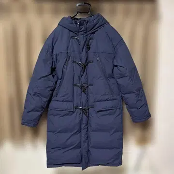 NOISE MAKER 네이비 더플 다운 코트