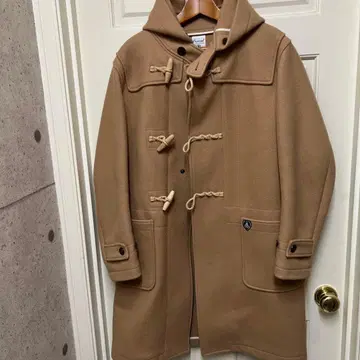 오시발 베이지 더플 코트 3