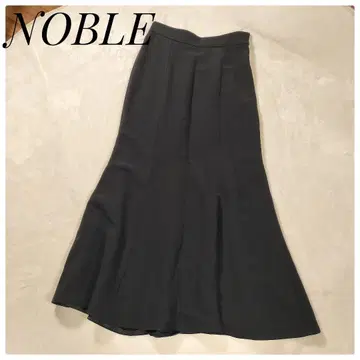 [ 새상품급 ] NOBLE 노블 블랙 플레어 스커트