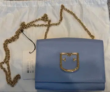 훌라 FURLA 숄더백 백 체인 블루 미니백