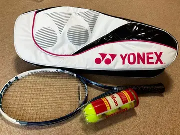YONEX 라켓 백 화이트/핑크 HEAD 라켓 인스팅트