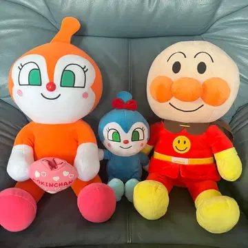 호빵맨 짤랑이 자몽이 봉제 인형 세트 세가토이즈