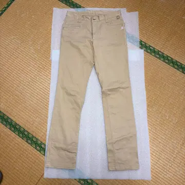 골프 팬츠 베이지 슬림핏 치노 팬츠