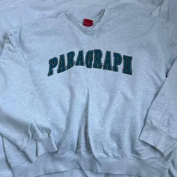 PARAGRAPH 그레이 트레이닝복