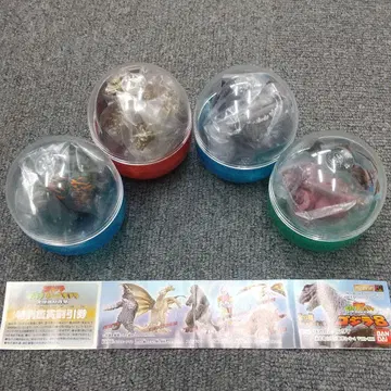 고질라8 HG 시리즈 [BANDAI:가샤폰] 4종 세트