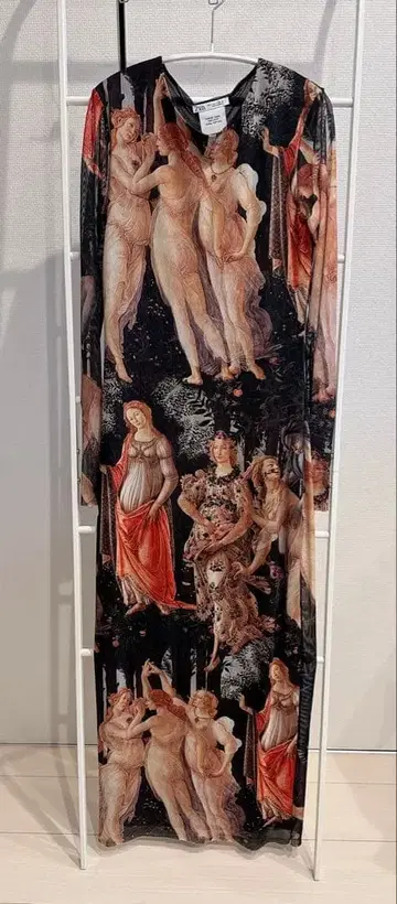 ZARA 보티첼리 튤 원피스 S