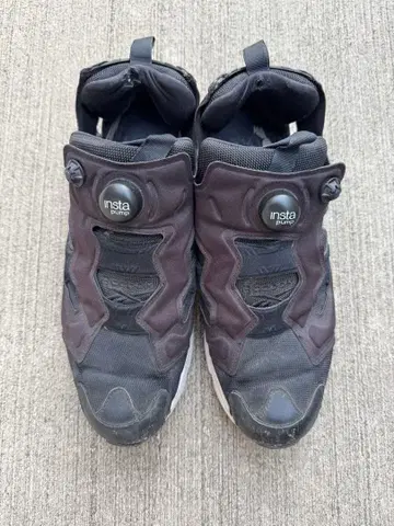 리복 Reebok 인스타펌프 블랙 스니커즈 28.5