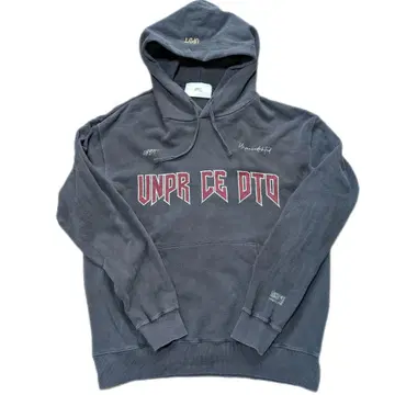 UPD'T UNPR CE DTD 로고 후드티 updt 타케루