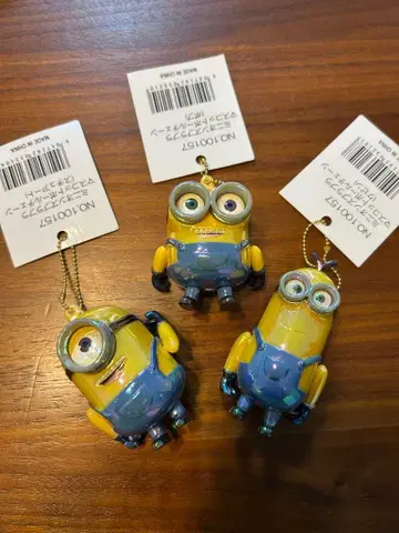미니언즈 마스코트 키링 세트