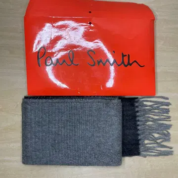 Paul Smith 머플러 그레이 블랙 새상품
