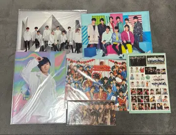 SnowMan 클리어 파일, 씰, 티켓 파일