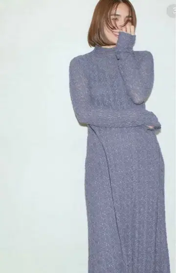 FRAY I.D 슈링크 레이스 원피스