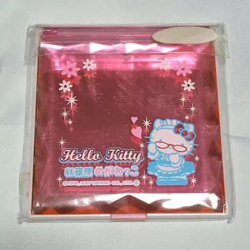 [레어] 지역 한정 키티 아키하바라 안경 접이식 거울