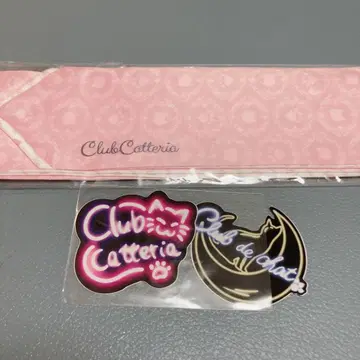 Stray City 시리즈 Club 캐터리아 로고 스티커