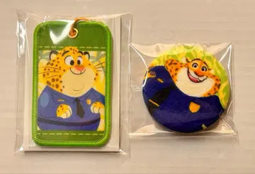 주토피아 영화 블라인드 키링 캔뱃지 크로우하우저 2개 세트