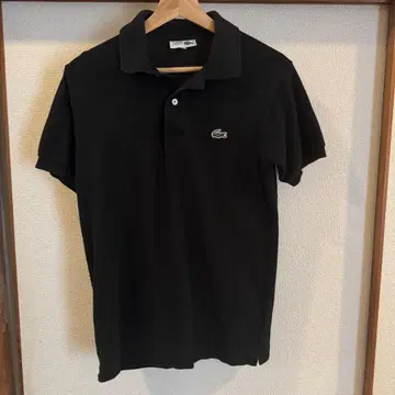 Lacoste 블랙 피케 셔츠 사이즈 3
