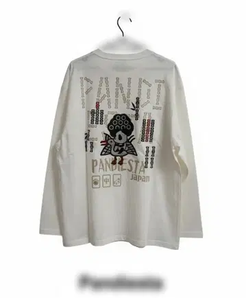 팬디에스타 Pandiesta 새상품 남성용 긴팔 티셔츠 자수 샘플 L
