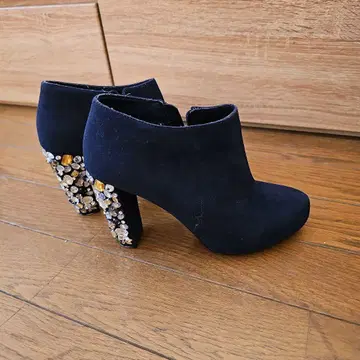 란다 비쥬 숏부츠 블랙